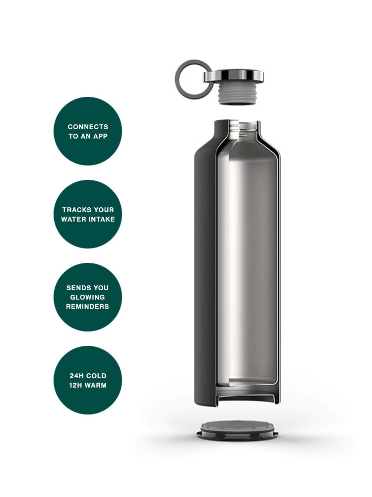Dark Grey Smart Bottle